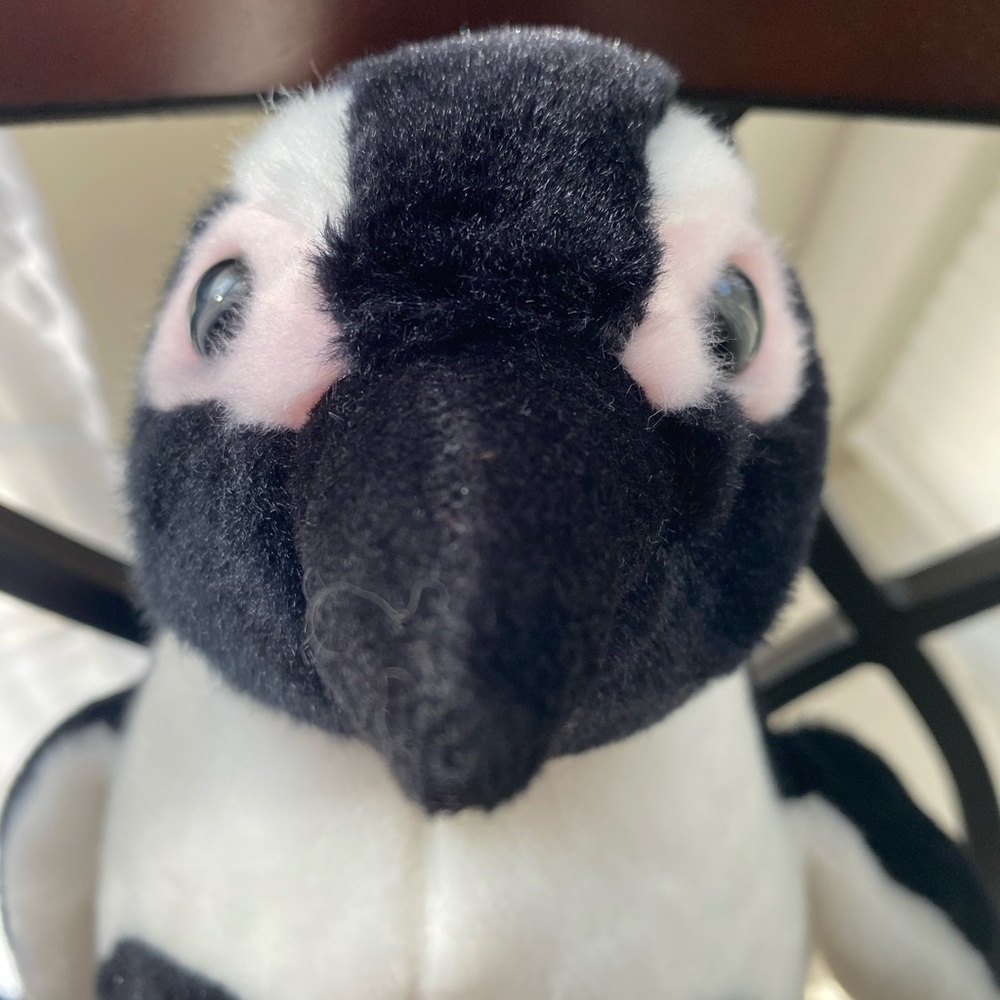 Destination Nation plush penguin very cute nice realistic stuffed animal so cute